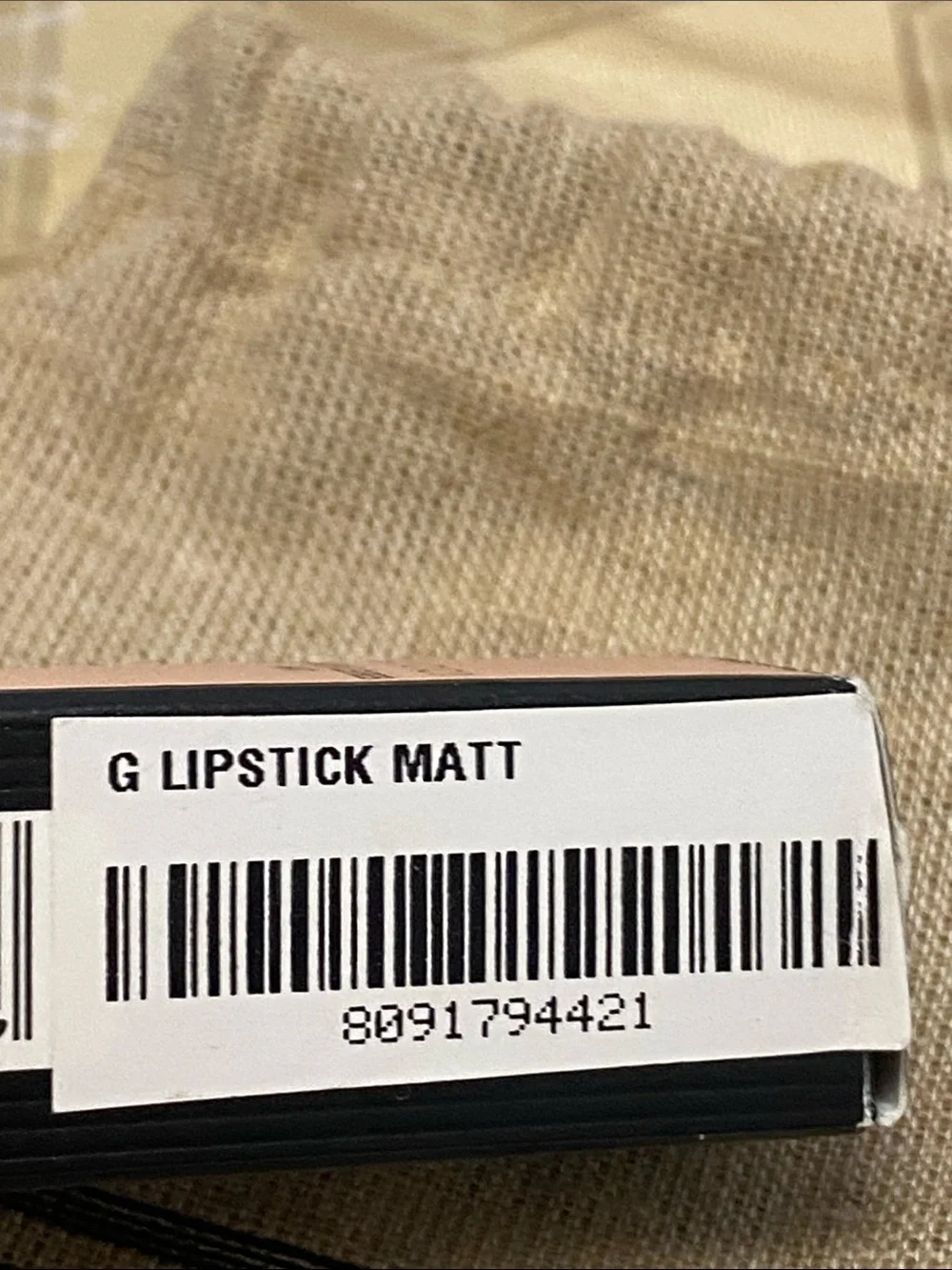Gucci limited edition colourMatte Lipstick with Soft Pink Box and linen Bag New